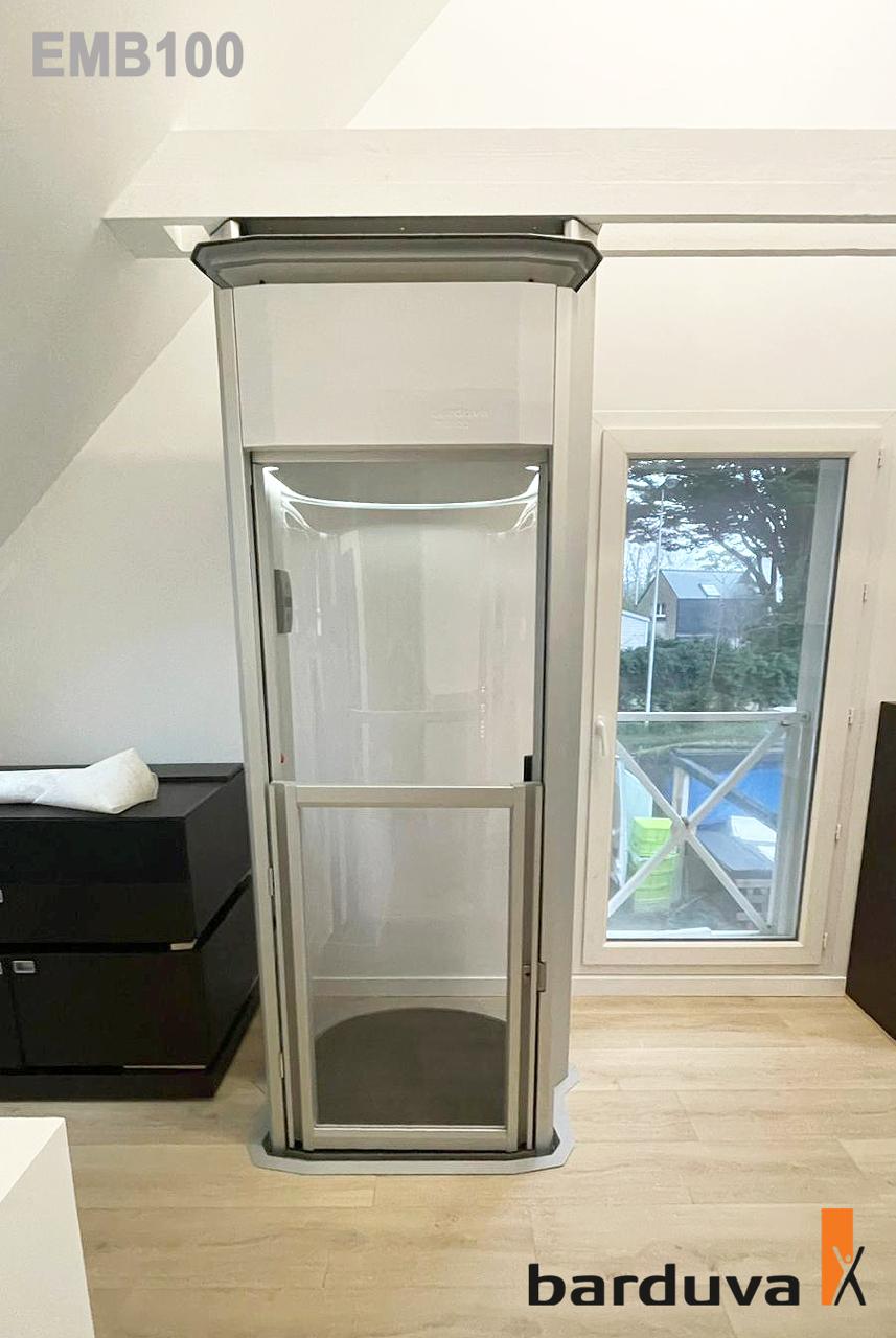 Prime 100 home lift installed in an upstairs living space