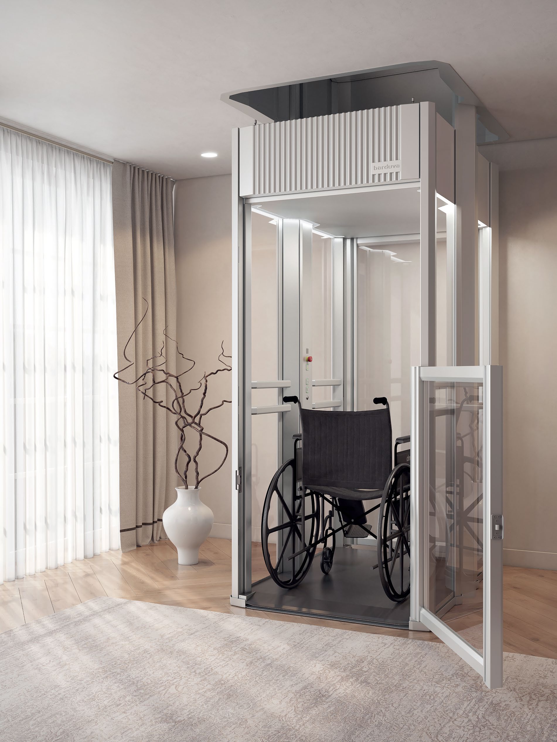 Prime 200 wheelchair-accessible home lift
